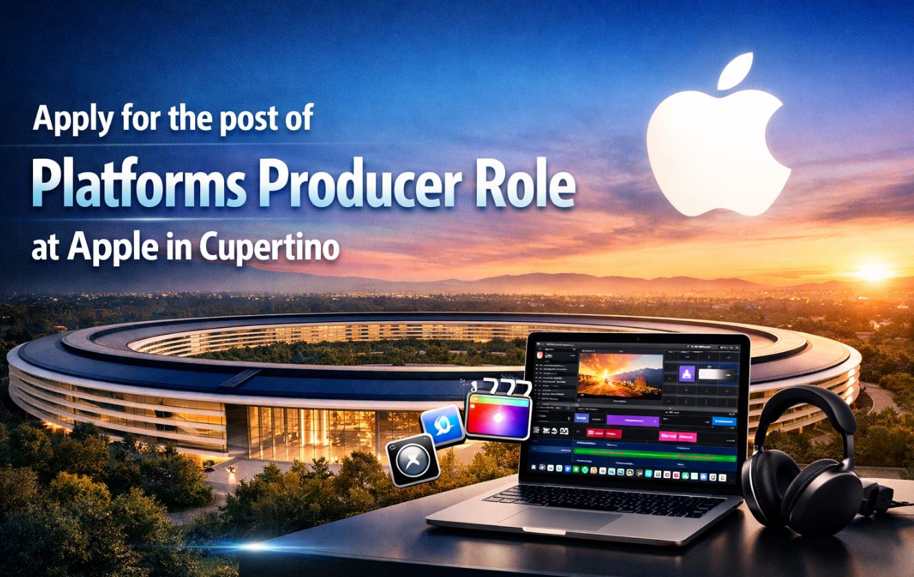 Apply for the post of Platforms Producer Role at Apple in Cupertino