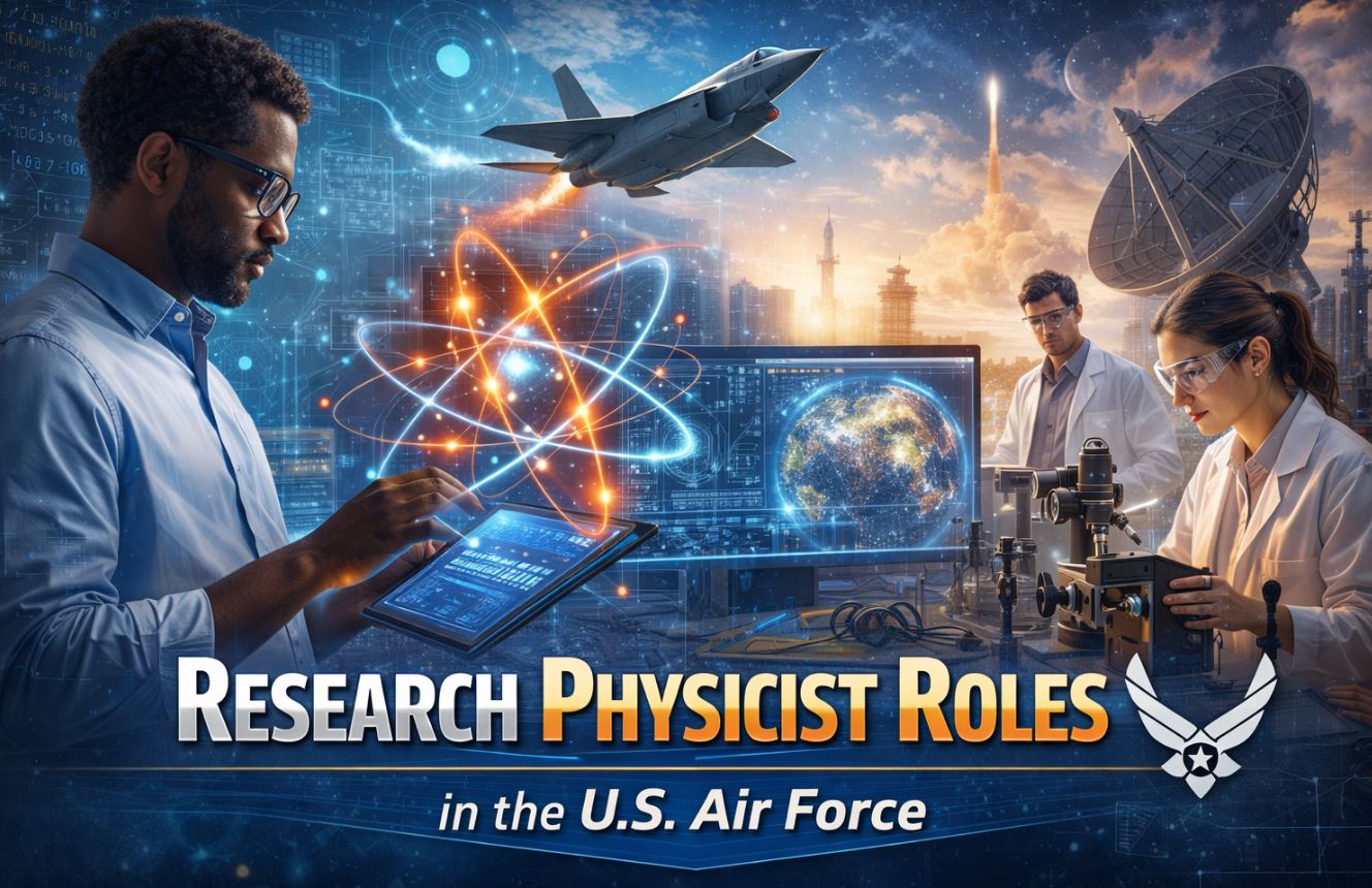 Research Physicist Roles in the U.S. Air Force
