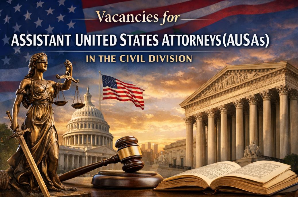 Vacancies for Assistant United States Attorneys (AUSAs) in the Civil Division
