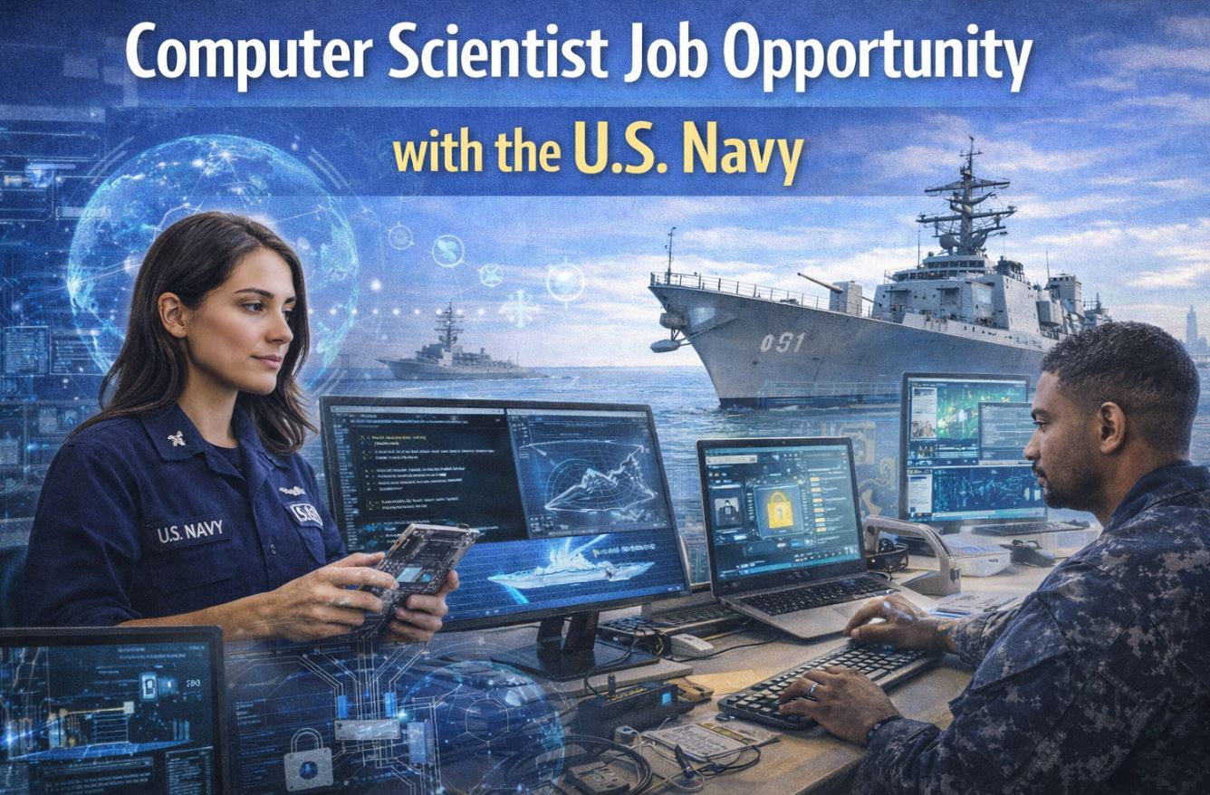 Computer Scientist Job Opportunity with the U.S. Navy